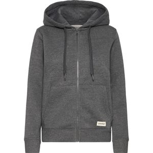 Oxmo Sweatvest ' OXKAREN '  donkergrijs