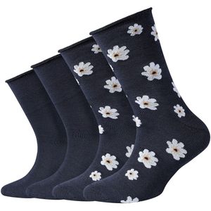 s.Oliver Sokken  donkerblauw / geel / pastelgroen