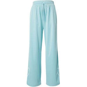 Monki Broek  aqua / wit