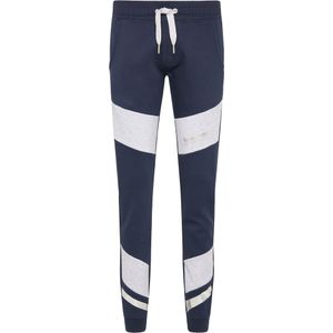 Bruno Banani Broek 'Foster'  blauw / zilver / wit