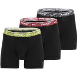 NIKE Underwear Boxershorts  neongeel / grijs / rood / zwart