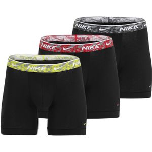 NIKE Underwear Boxershorts  neongeel / grijs / rood / zwart