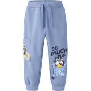 NAME IT Broek 'Bluey'  duifblauw / geel / zwart