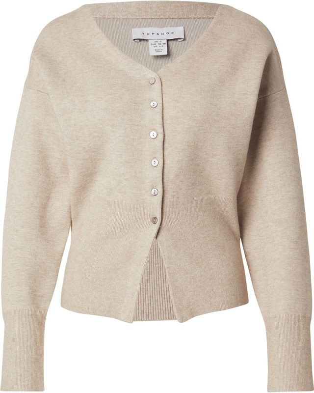 Tssienna - Gebreid Vest - V-Hals - Lange Mouwen - Regular Fit