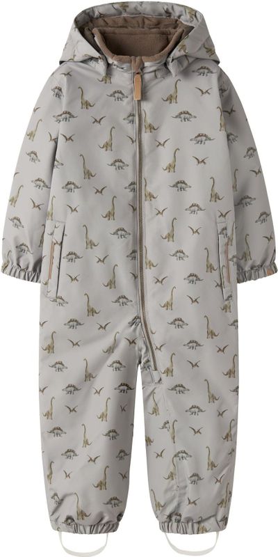 Lil'Atelier Functioneel pak 'LASnow 10'  grijs / donkergrijs / olijfgroen