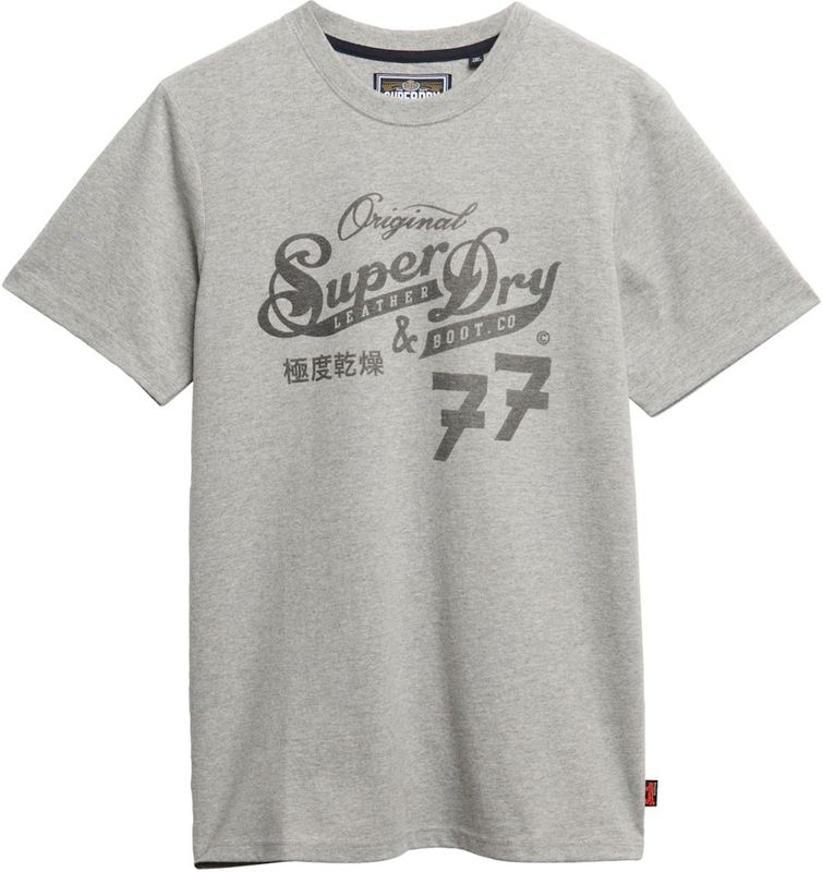 Superdry - Leather & Boot Co Script - T-shirt
