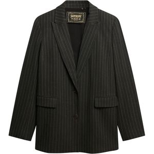 Superdry - Pinstripe Boyfriend Blazer - Slim Fit - Blazer