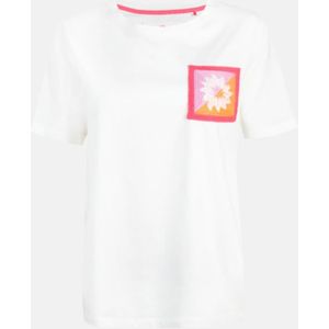 LIEBLINGSSTÜCK Shirt 'Cora'  oranje / pink / wit