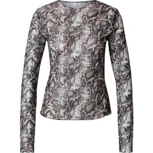 OBJECT - OBJMONTANA - Longsleeve - Beige - Dierenprint