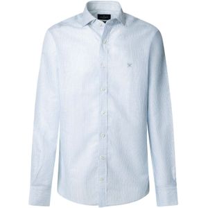 Hackett London Overhemd  hemelsblauw / wit