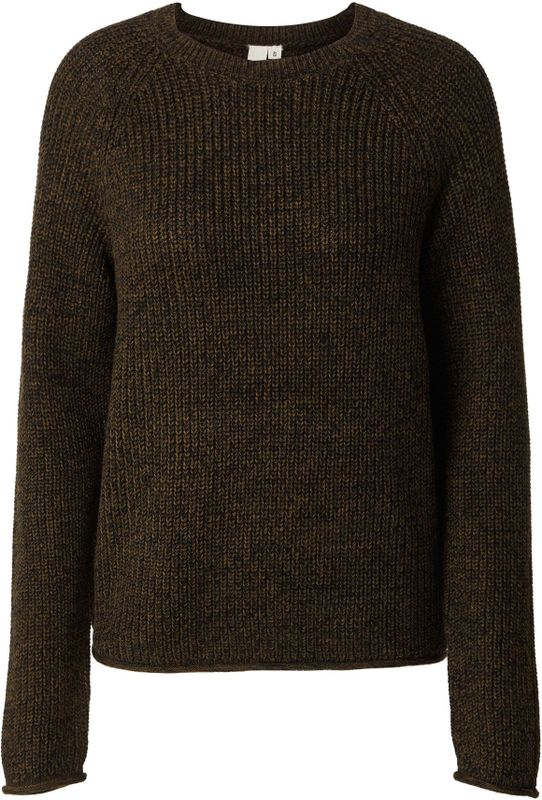 Gebreide Trui - Mélange - Knitwear - Lange Mouwen