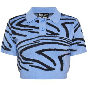 myMo KIDS Shirt 'Rocks Rockeasy'  blauw / zwart