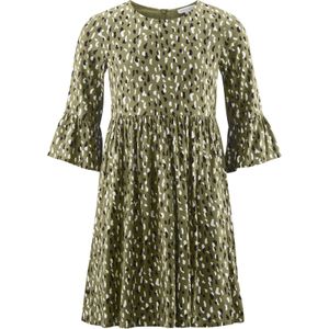 happy girls Jurk  olijfgroen / zwart / wit