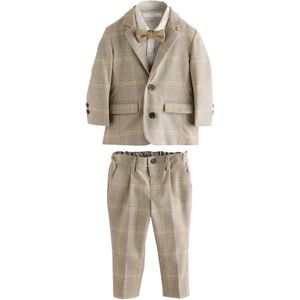 Next Set  cappuccino / lichtgeel / lichtoranje / wit