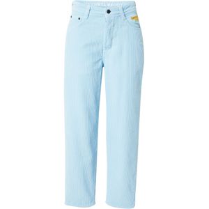 HOMEBOY Broek  lichtblauw / oranje