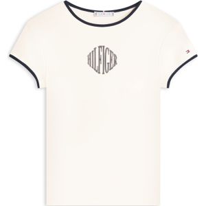 TOMMY HILFIGER Shirt  ecru / navy