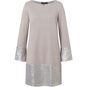 Ana Alcazar Cocktailjurk 'Tadona'  grijs / zilver