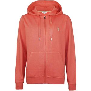 U.S. POLO ASSN. Sweatvest  zalm roze