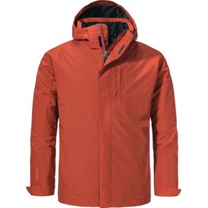 Schöffel - Tamina - Outdoorjas - Roestrood - 3-in-1 Jas