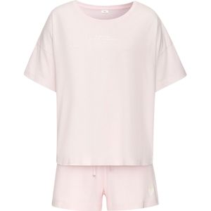 s.Oliver Korte pyjama  rosé / wit