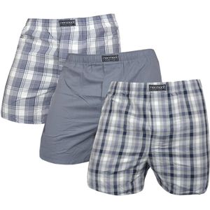 normani Boxershorts  smoky blue / duifblauw / grijs / wit