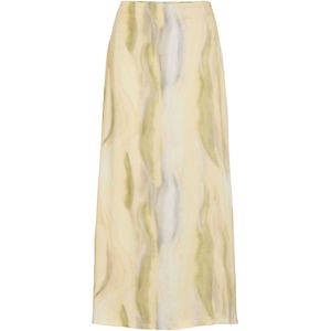 A-lijn Rok - 3/4 Lengte - Viscose - All-over Patroon