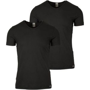 Olaf Benz Onderhemd ' V-Neck 'RED 1601' 2-Pack '  zwart