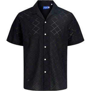 JACK & JONES Overhemd 'JORSUMMER LUKE'  zwart
