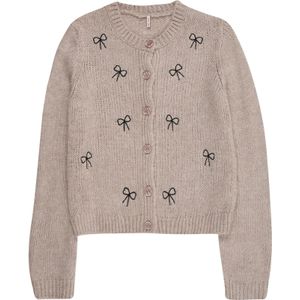 ONLY GIRLS - Vest - Gebreid - O-hals - Lange Mouwen - Regular Fit