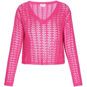 IZIA Trui 'Boho'  fuchsia