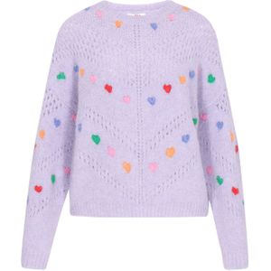 MYMO Trui  lila / oranje / rosa / rood