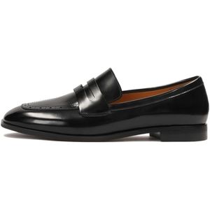 Kazar - Zwarte Loafers - Dames - Leer - Elegante Halfschoenen