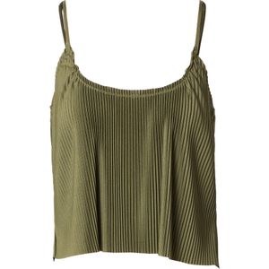 ABOUT YOU Top  donkergroen