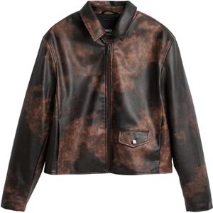 Jack - Multicolor - Bomber - Tie-dye Print - Voorzak - Verstelbare Lussen