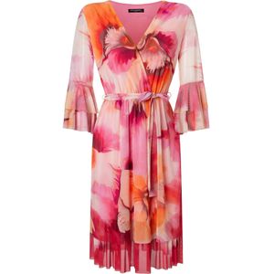 Ana Alcazar Jurk 'Ziana'  oranje / pink / rosa / donkerroze