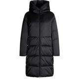 JOOP! - Carmen - Wintermantel - Zwart - Gewatteerd met Capuchon