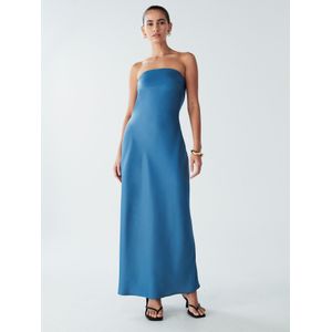 Willa Avondjurk 'Darci'  blauw
