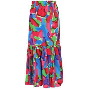 ebeeza Rok 'Fashion Look'  blauw / lichtgroen / pink / rood