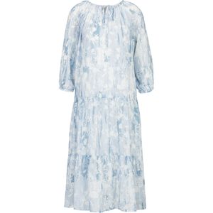 Dine'n'Dance Jurk 'Yara'  lichtblauw / wit