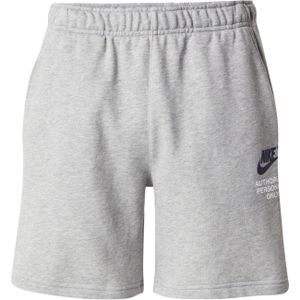 Nike Sportswear Broek  blauw / grijs gemêleerd / wit