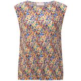 Rich & Royal - Shirttop - Ruby Glow - Mouwloos - Ronde Hals