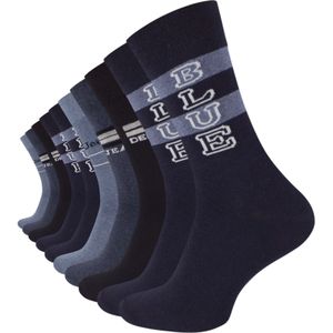 Cotton Prime Sokken  blauw / marine / wit