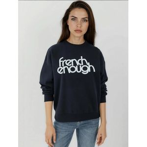 Hiccup Sweatshirt  marine / wit