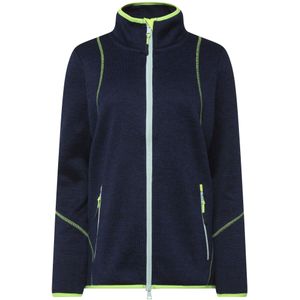 LAURASØN Sweatvest  marine / neongroen