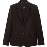 MANGO Blazers 'Bergen'  donkerbruin