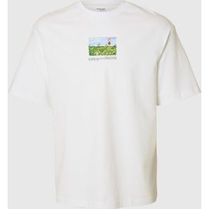 SELECTED Shirt 'SLHDarius'  blauw / groen / zwart / wit