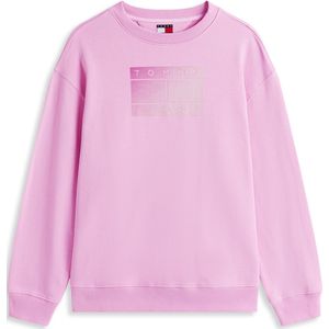 Tommy Jeans Sweatshirt  lichtgroen / rosa