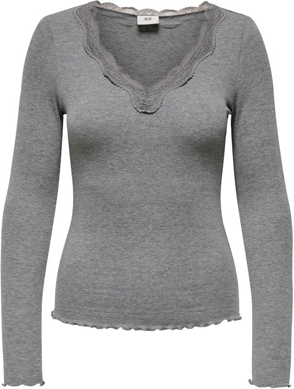 JDY Shirt 'JDYETOILE'  grijs gemêleerd