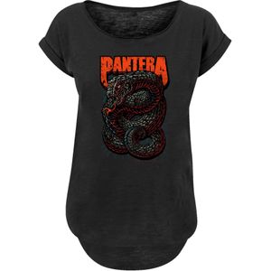 F4NT4STIC Shirt 'Pantera Venomous'  rood / zwart