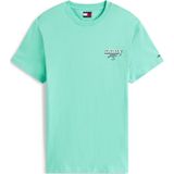 Tommy Jeans Shirt  navy / mintgroen / wit